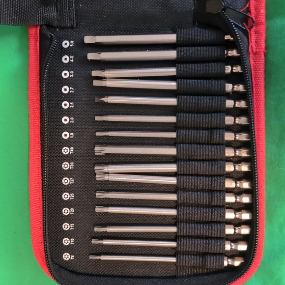 30PCS/Set Extra Long 100/150MM S2 Steel Magnetic Screwdriver Bits Set 1/4 Inch H - Picture 3 of 6